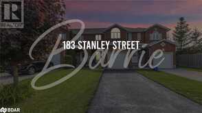 183 STANLEY Street Barrie