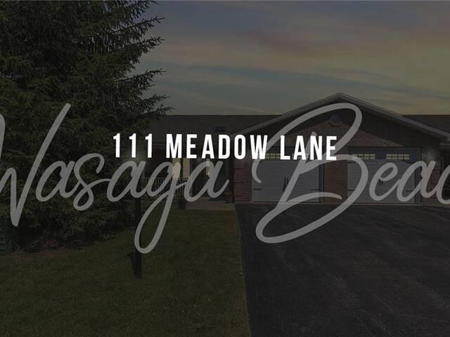 111 MEADOW Lane Wasaga Beach Ontario