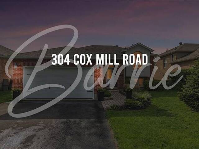 304 COX MILL Road Barrie Ontario