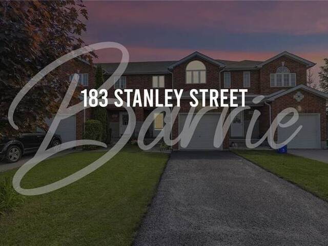 183 STANLEY Street Barrie Ontario