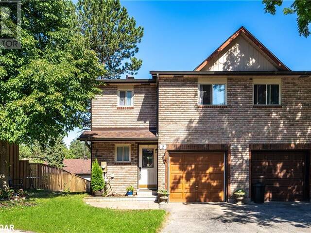 2 SAWMILL Road Unit# 36 Barrie Ontario