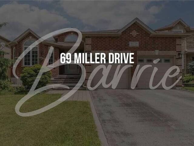 69 MILLER Drive Barrie Ontario