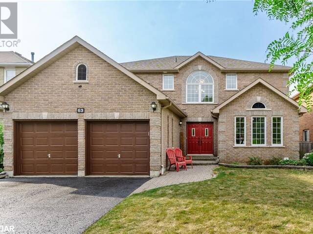 63 PRINCE GEORGE Crescent Barrie Ontario