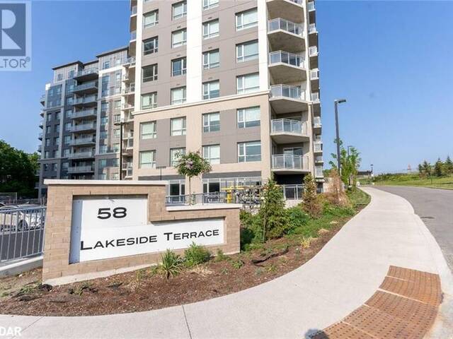 58 LAKESIDE Terrace Unit# 306 Barrie Ontario