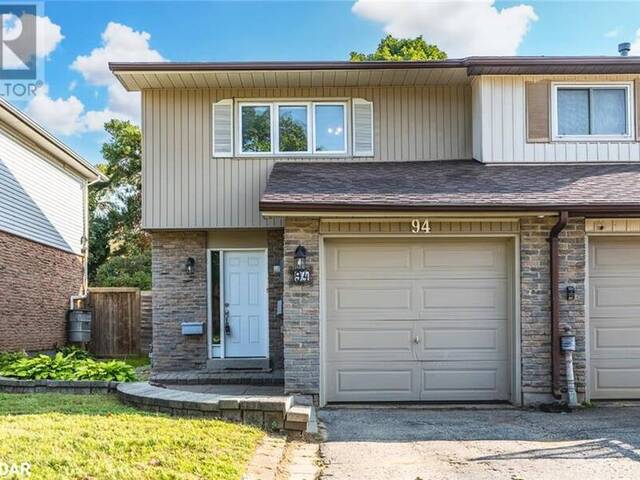 94 CHRISTIE Crescent Barrie Ontario