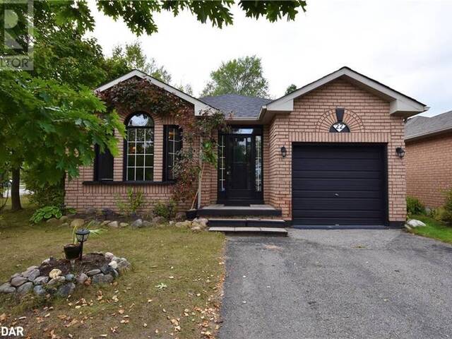 22 NICHOLSON Drive Barrie Ontario