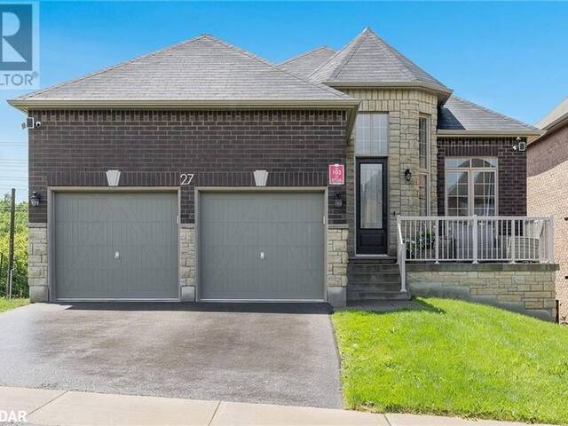 27 MUIRFIELD Drive Barrie Ontario