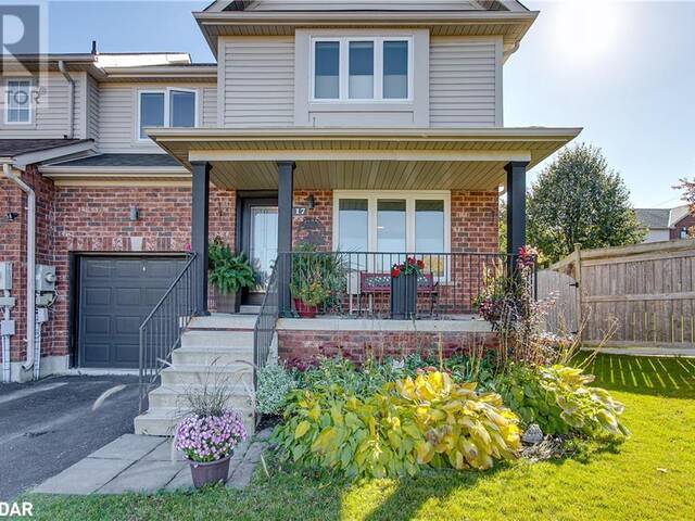 117 BENTLEY Crescent Barrie Ontario