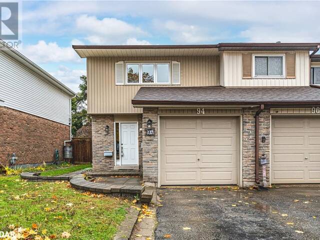 94 CHRISTIE Crescent Barrie Ontario