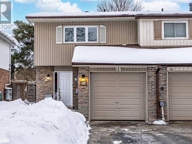 94 CHRISTIE Crescent Barrie Ontario