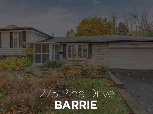 275 PINE Drive Barrie Ontario