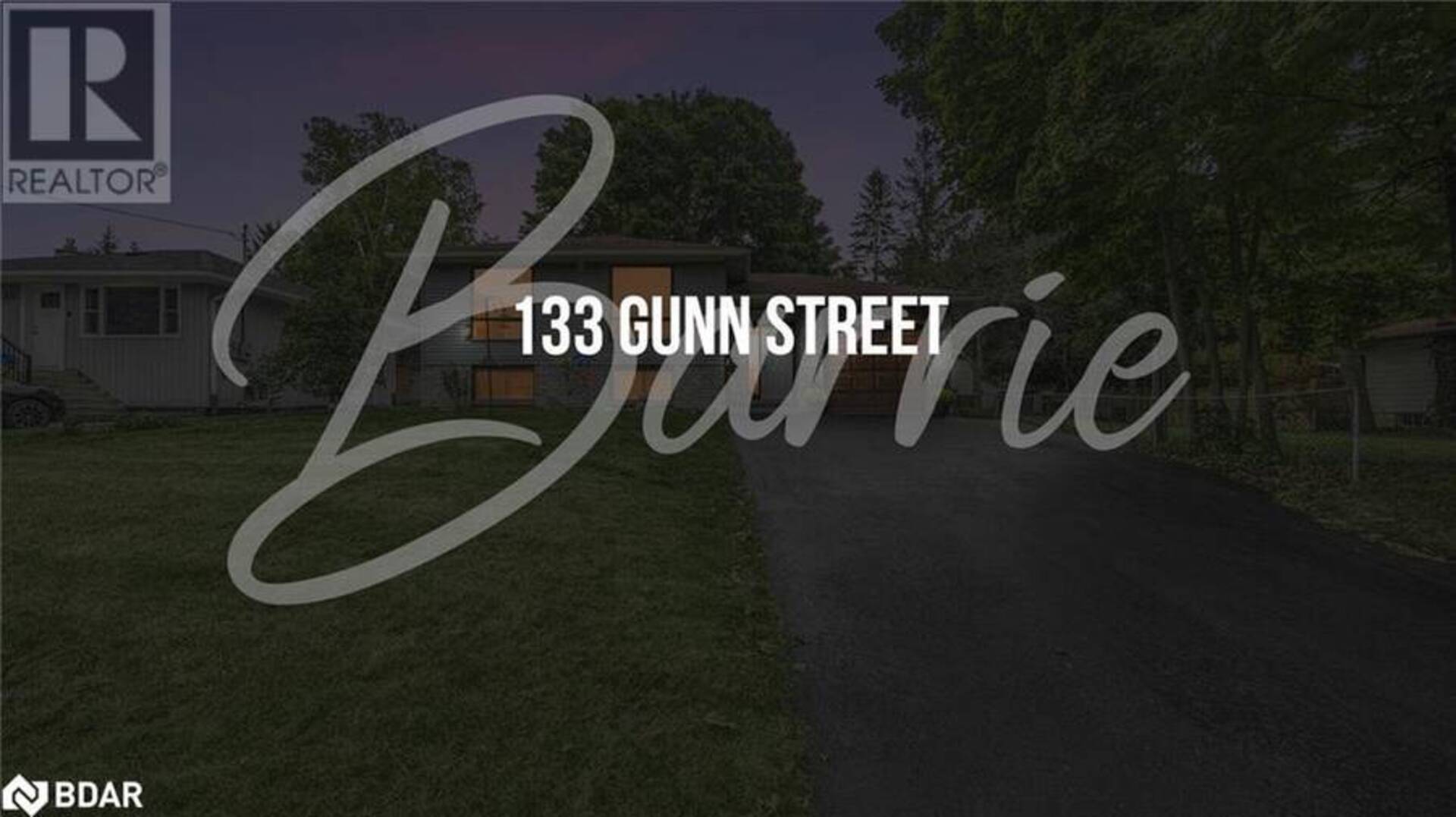 133 GUNN Street Barrie