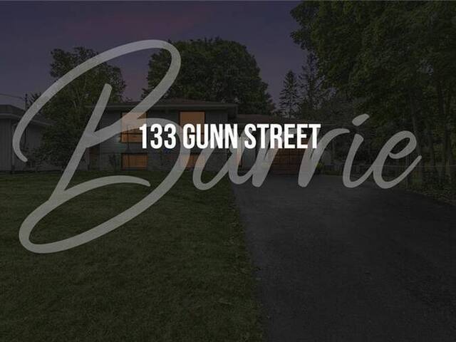 133 GUNN Street Barrie Ontario