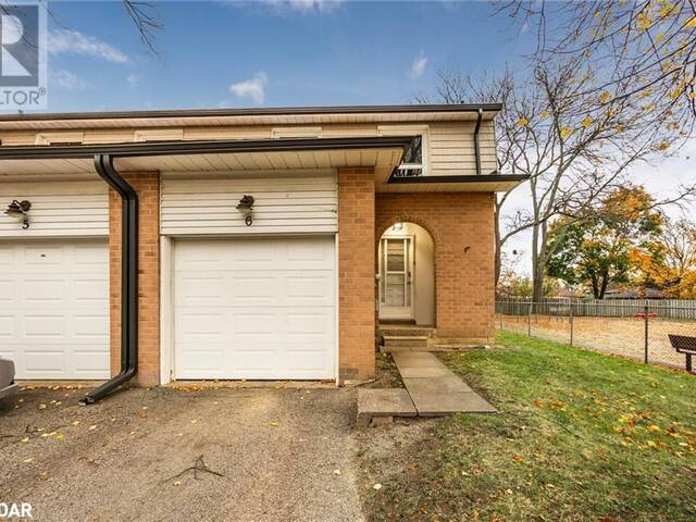 2 BERNICK Drive Unit# 6 Barrie Ontario