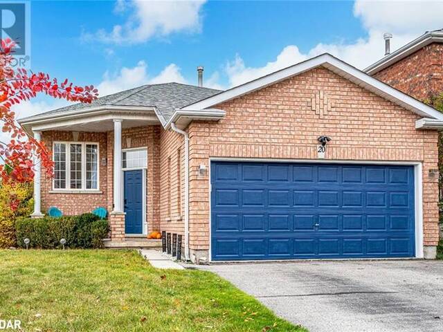 20 JAGGES Drive Barrie Ontario