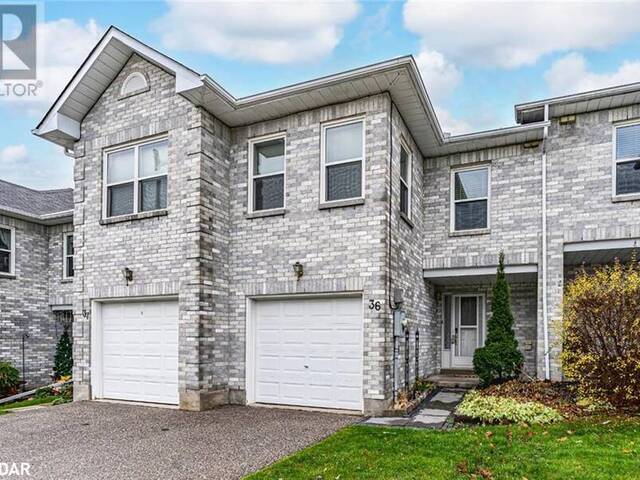 120 D'AMBROSIO Drive Unit# 36 Barrie Ontario