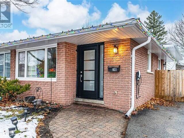 24B BERNICK Drive Barrie Ontario