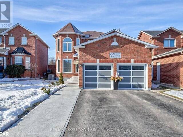 92 GOLDEN MEADOW Road Barrie Ontario