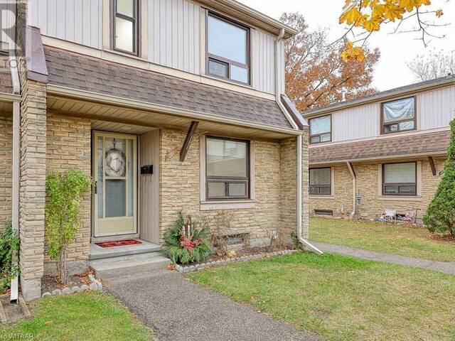 280 THALER Avenue Unit# 31 Kitchener Ontario