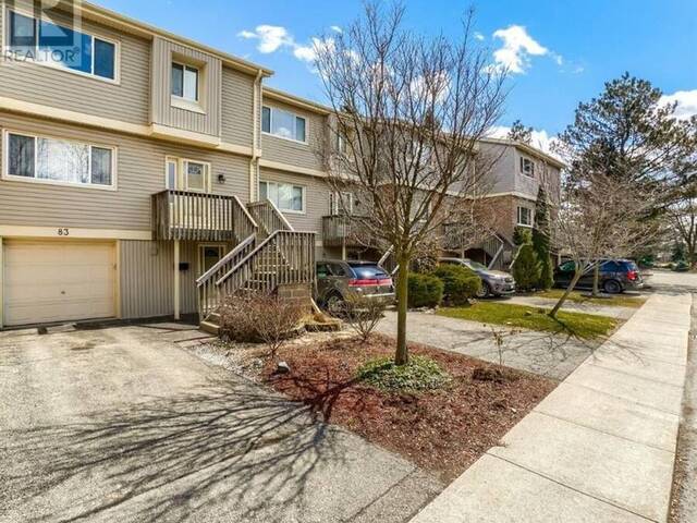 30 GREEN VALLEY Drive Unit# 83 Kitchener Ontario