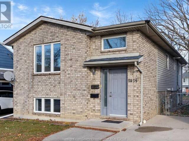 1478 WESTCOTT Unit# UPPER Windsor Ontario