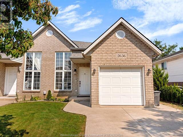 2636 TEEDIE CRESCENT Windsor Ontario