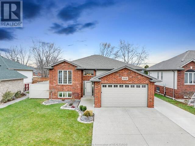 262 WILLOWWOOD DRIVE Lakeshore Ontario