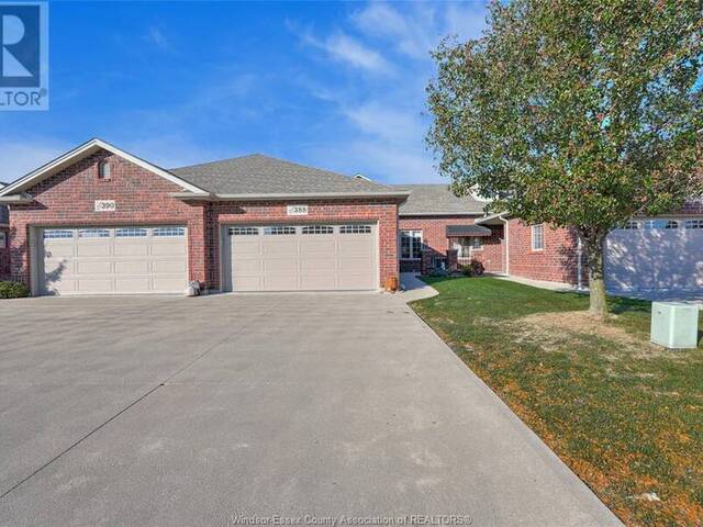 388 HARVEST LANE Belle River Ontario