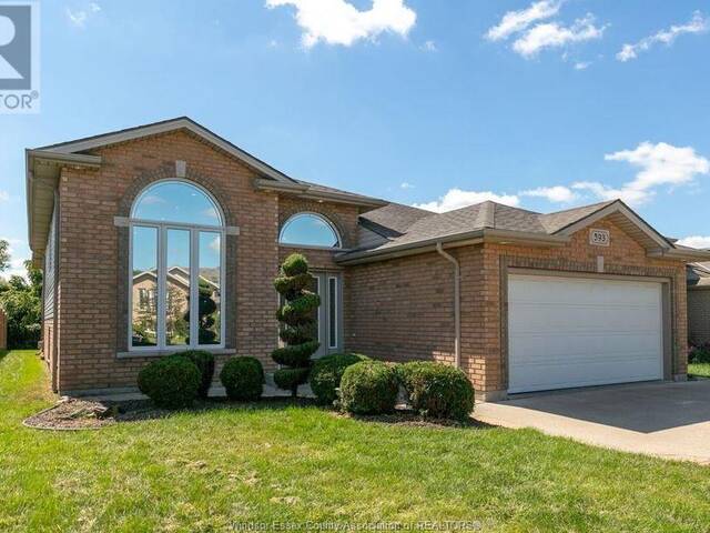 593 SARAH COURT Windsor Ontario