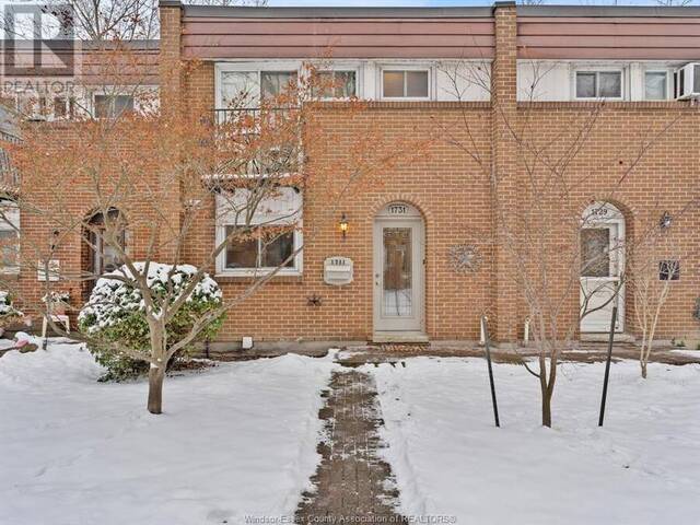 1731 EAST GATE ESTATES Unit# 41 Windsor Ontario