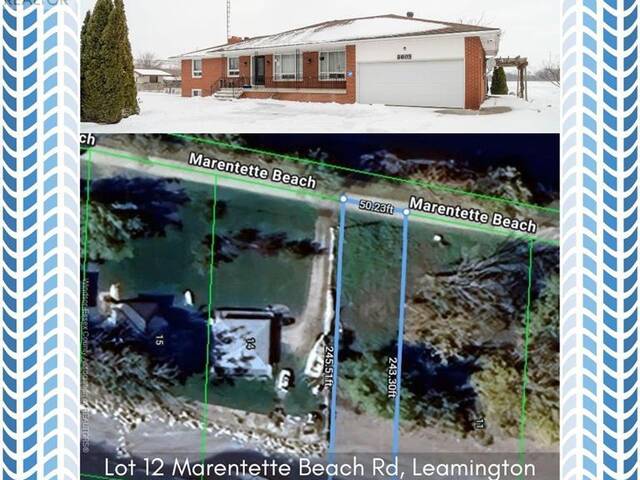 6603 6th Concession & LOT 12 Marentette Beach Rd North Amherstburg