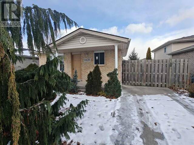 1428 FULLER CRESCENT Windsor Ontario