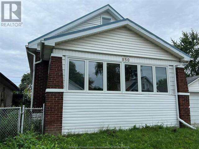 850 ELLROSE AVENUE Windsor Ontario