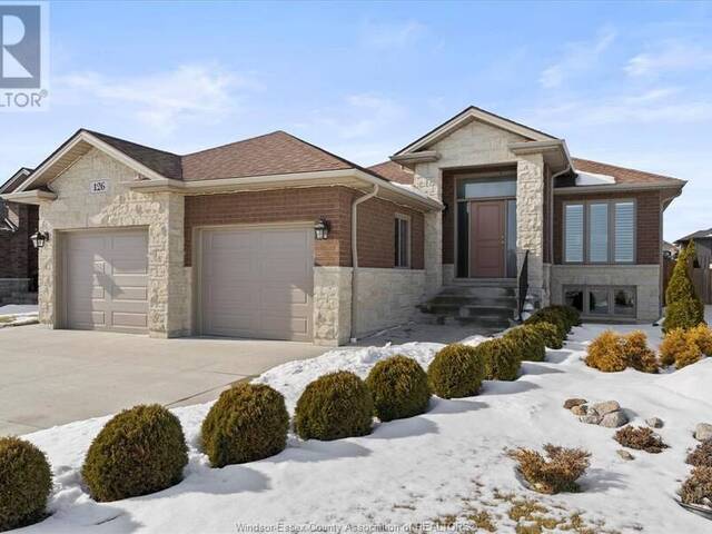 126 GOLFVIEW DRIVE Kingsville Ontario