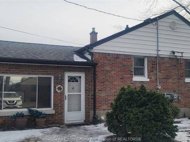 3500 DOMINION BOULEVARD Unit# BASEMENT Windsor Ontario