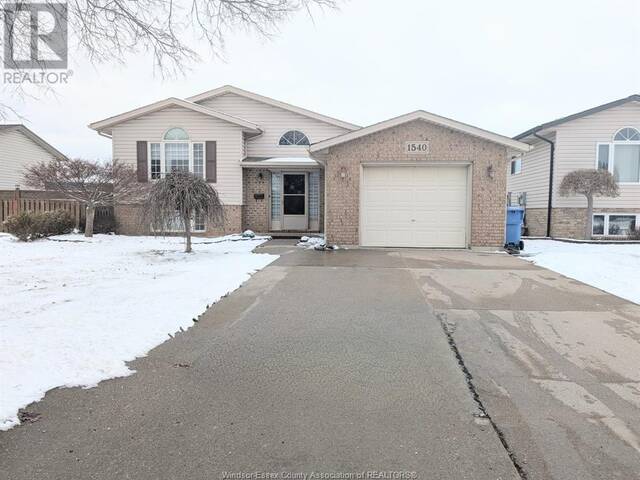 1540 BLAIRWOOD CRESCENT Windsor