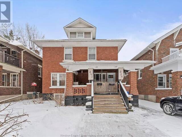 239-241 McEwan AVENUE Windsor Ontario