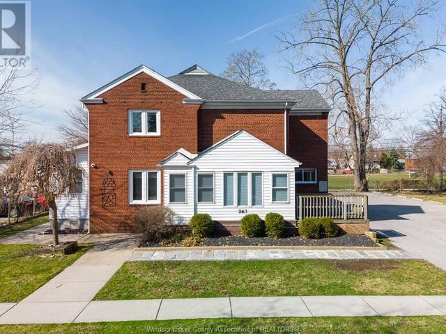 263 BRIDGE AVENUE Windsor Ontario