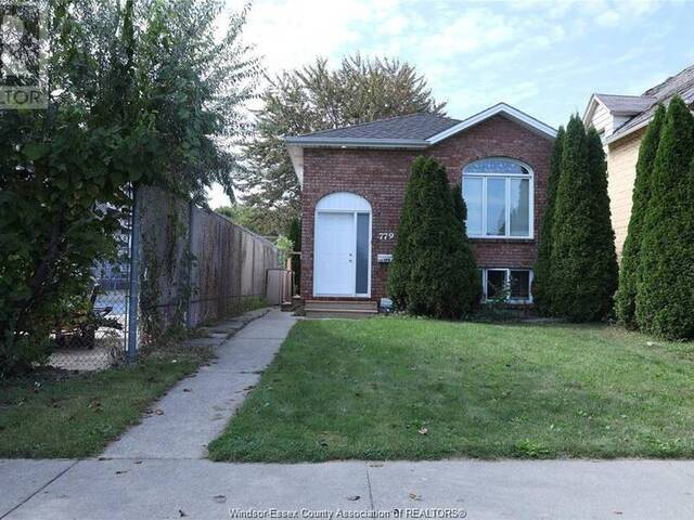 779 MERCER STREET Unit# LOWER Windsor Ontario