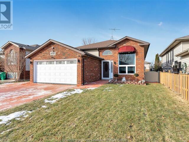 4727 JULIET CRESCENT Windsor Ontario