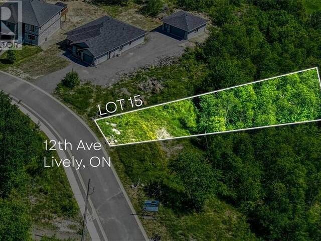 270 Twelfth Avenue Unit# Lot 15 Sudbury Ontario