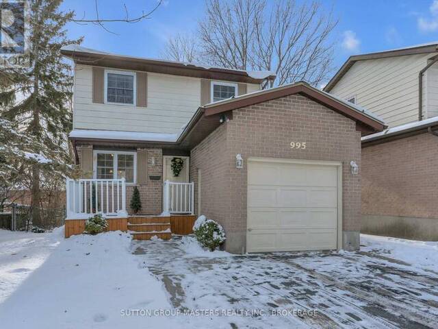 995 PEMBRIDGE CRESCENT Kingston Ontario