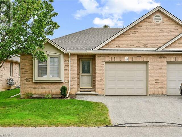 385 PARK Road N Unit# 15 Brantford Ontario