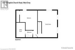 493759 BAPTIST CHURCH Road West Grey