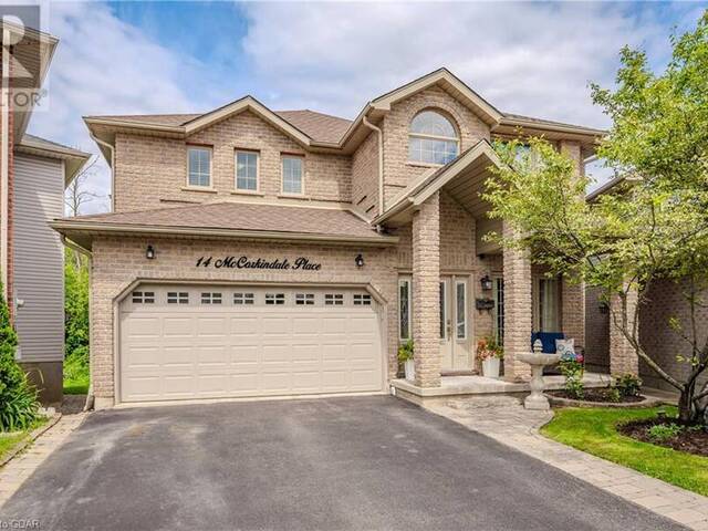 14 MCCORKINDALE Place Guelph Ontario