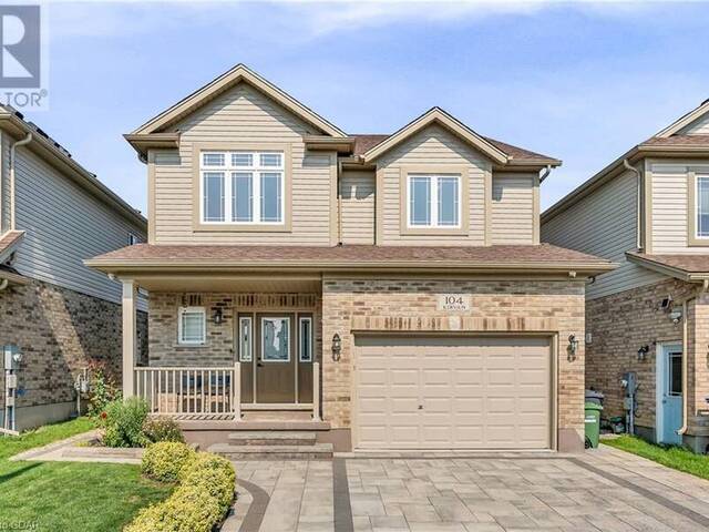 104 KIRVAN Drive Guelph Ontario