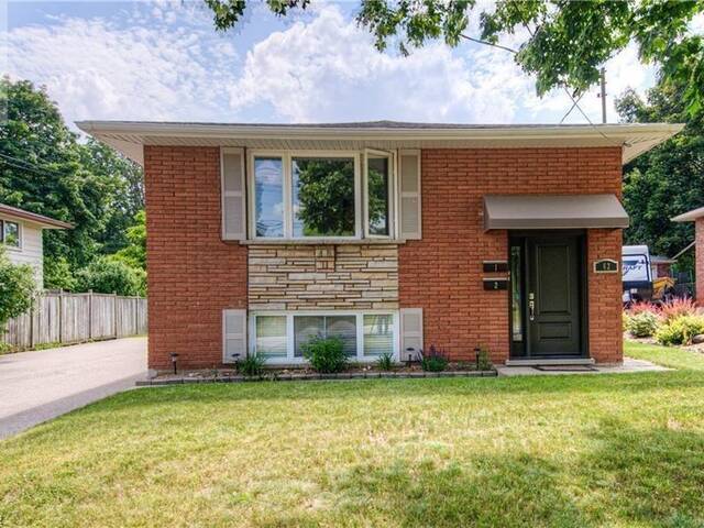 62 SCENIC Drive Unit# Lower Kitchener Ontario