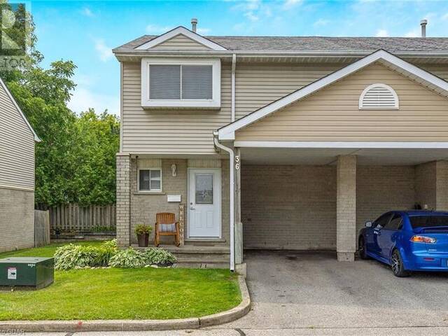 125 SEKURA Crescent Unit# 36 Cambridge Ontario