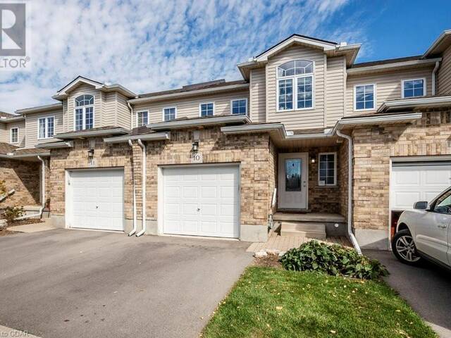 20 SHACKLETON Drive Unit# 10 Guelph Ontario