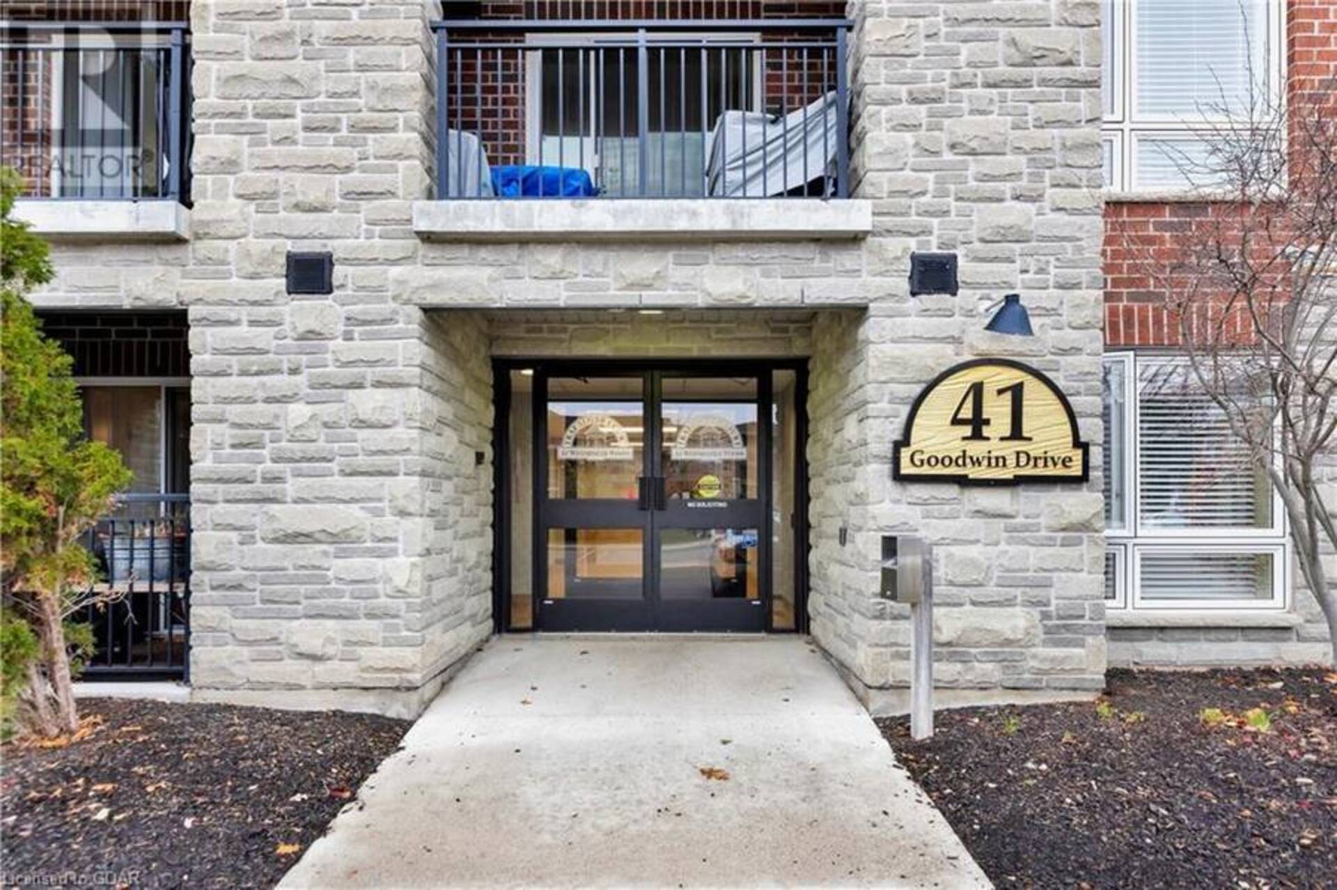 41 GOODWIN Drive Unit# 306 Guelph